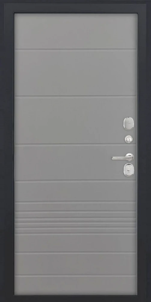 Входная дверь ДвериПРО L-43 ФЛ-700 (10мм, ясень грей) DPRO198020 внутренняя сторона