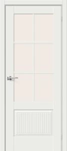 Межкомнатная дверь Прима-13.Ф7.0.1 White Matt BR5118