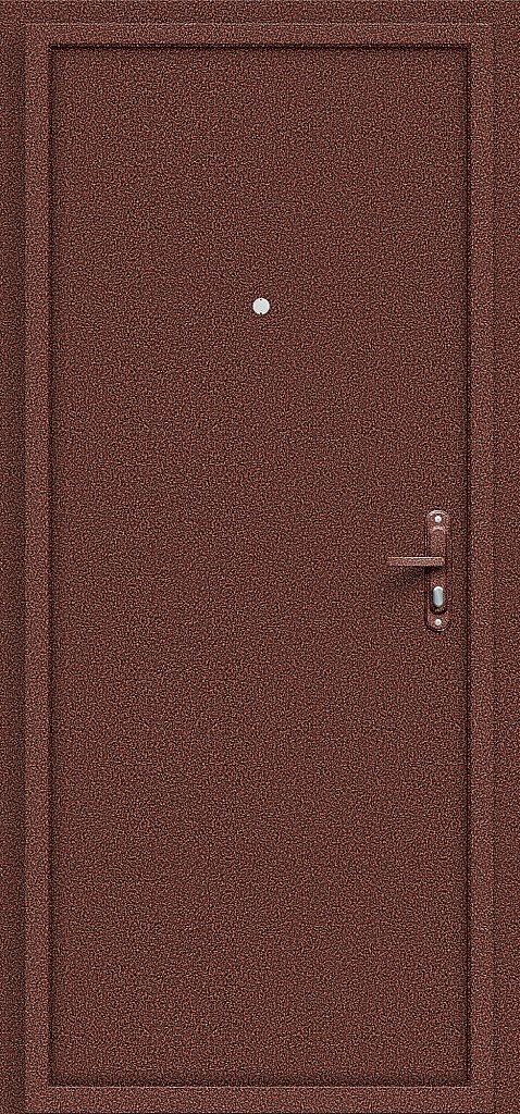 Входная дверь Тайга-5 Антик Медный/Антик Медный BR5418 внутренняя сторона