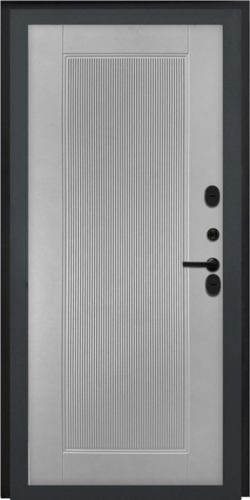 Входная дверь ДвериПРО Модель L-49 ПВХ 10мм Астрод Velutto Grigio DPRO198164 внутренняя сторона