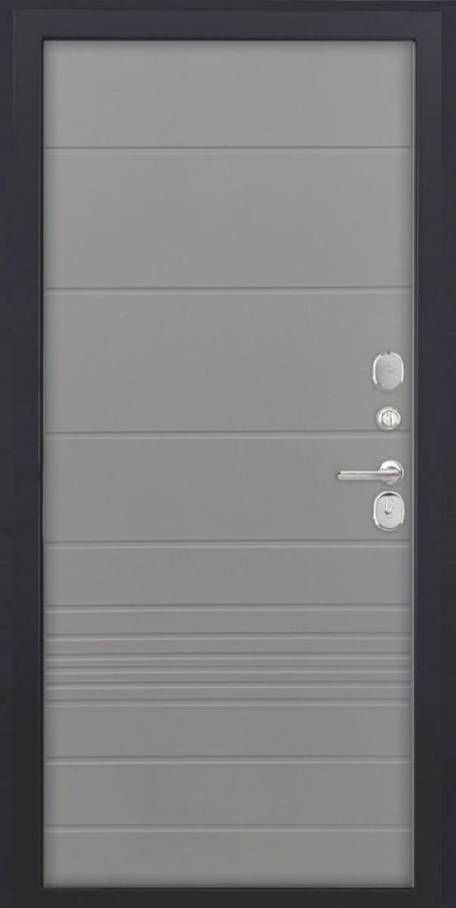 Входная дверь ДвериПРО L-3b ФЛ-700 (10мм, ясень грей) DPRO196559 внутренняя сторона